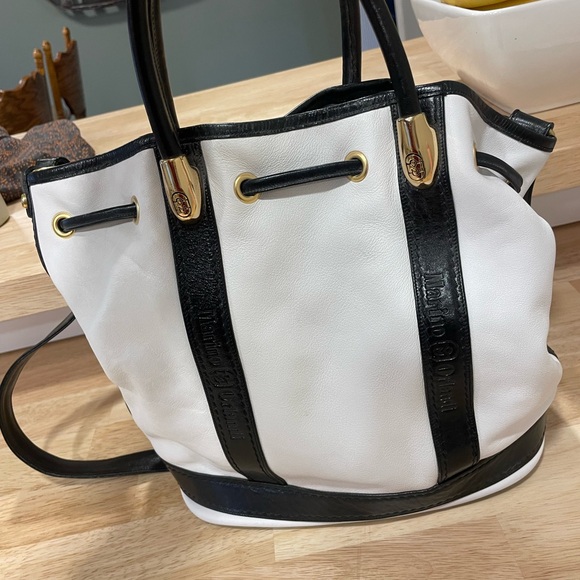 Marino Orlandi Black and White Tote Bag - Picture 5 of 9